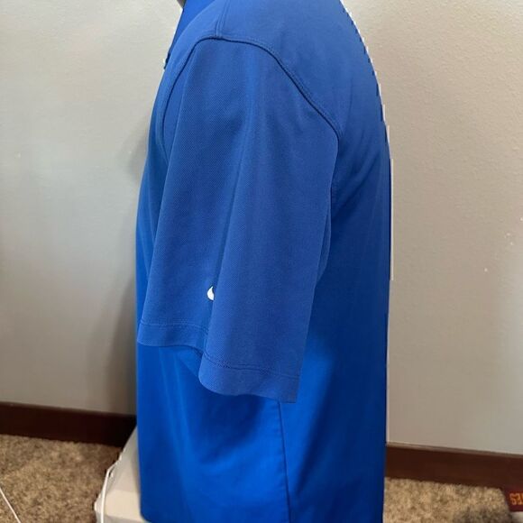 Nike Golf FitDry Mens Blue XL Short Sleeve Polo - Picture 5 of 5